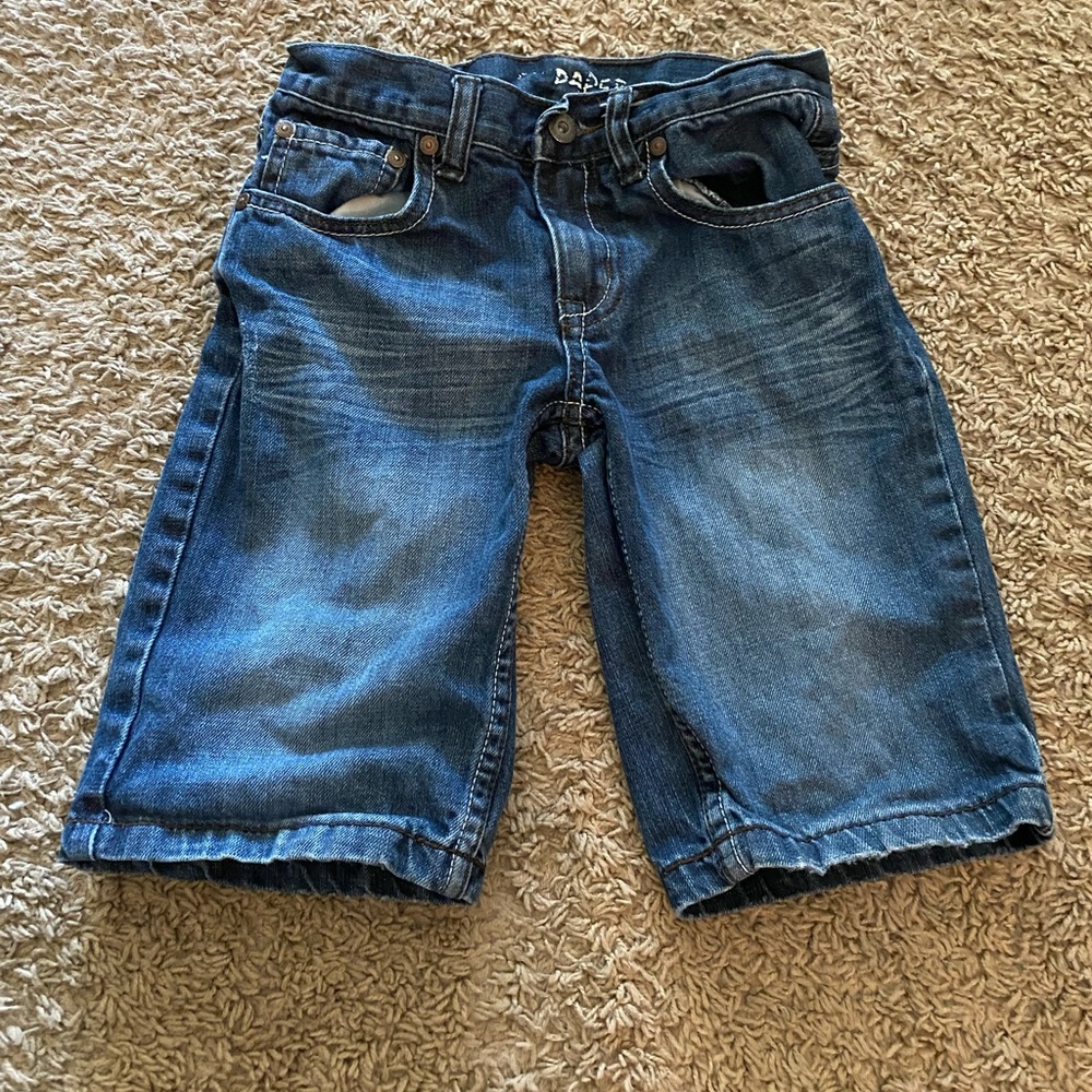 Boys denim board shorts